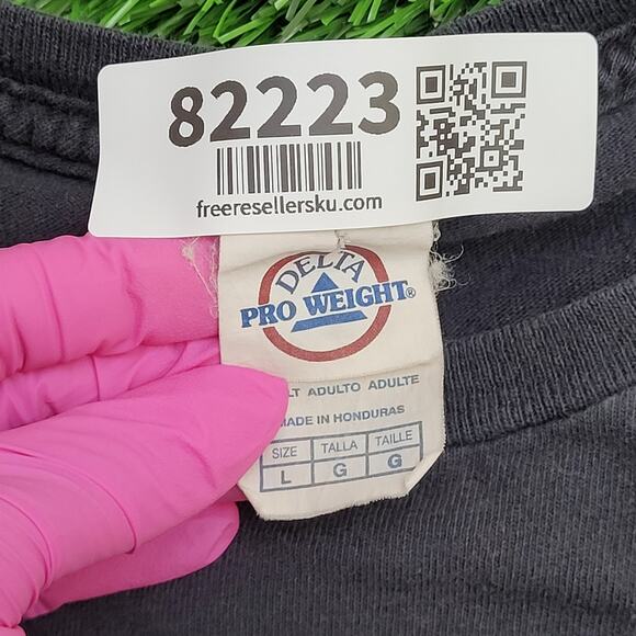 Vintage Funny Chicken Shirt M/L 21x25 Humor Faded Crop Y2K - Picture 6 of 14